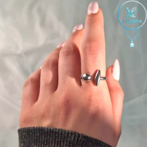 انگشتر دو گوی